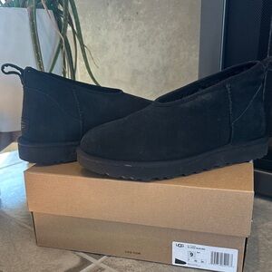 UGG Women’s Black Micro Mini Boots